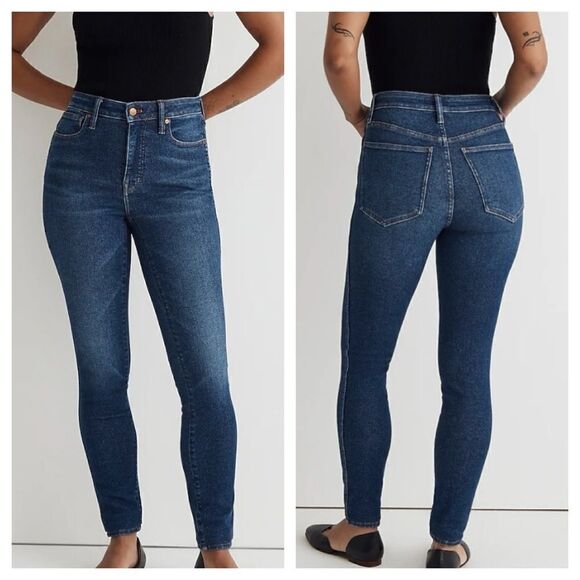 MADEWELL CURVY  HIGH RISE JEANS - Picture 1 of 12
